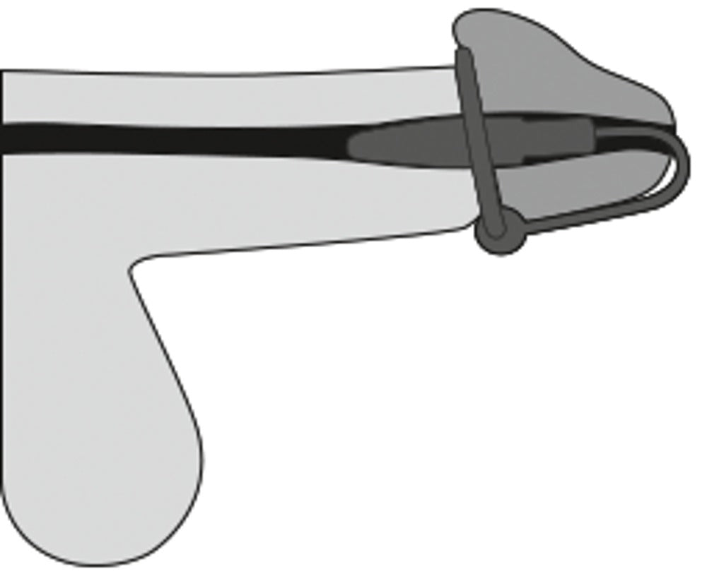 Penisplug - Διαστολέας - You2Toys Penis Plug with Glans Ring - Μωβ
