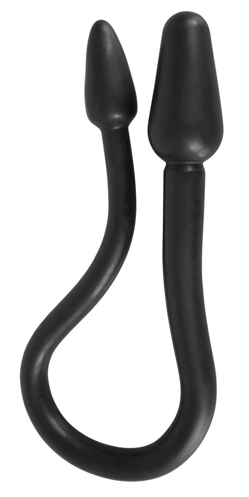 Rebel - Διπλό Dildo - Double Plug flexible - Μαύρο