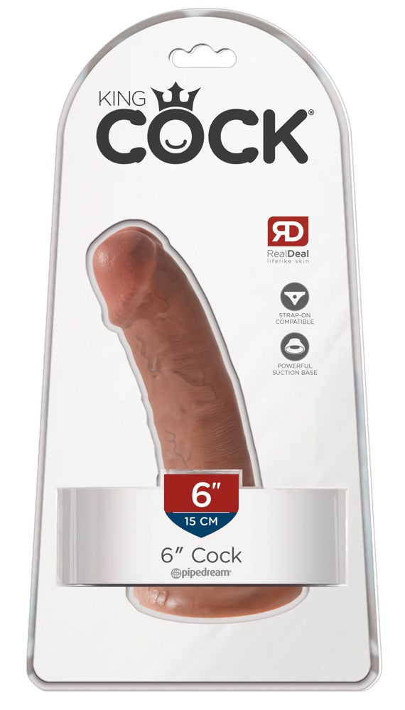 King Cock - Ντίλντο - Dildo Cock 6 - Flesh - Ανοιχτόχρωμο Δέρμα