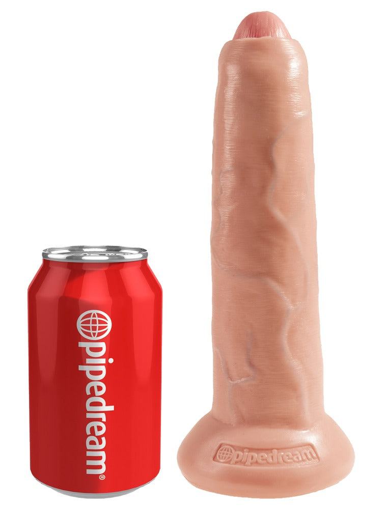 King Cock - Ντίλντο - Adult - 9 Uncut - Flesh 22.9 cm Dong - Ανοιχτόχρωμο Δέρμα