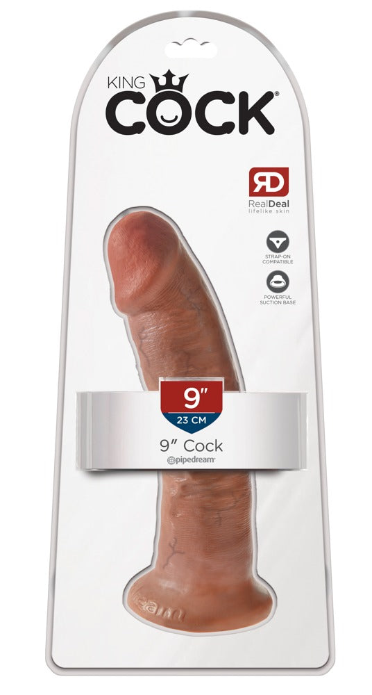 King Cock - Ρεαλιστικό Ντίλντο - Cock 9" - Ανοιχτόχρωμο Δέρμα