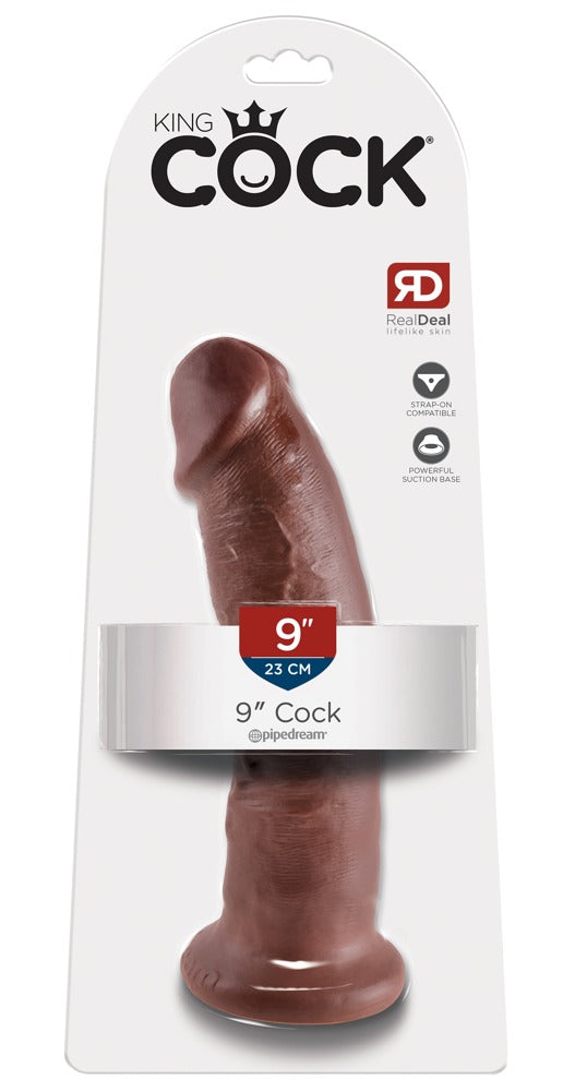 King Cock - Ρεαλιστικό Ντίλντο - Cock 9" - Ανοιχτόχρωμο Δέρμα