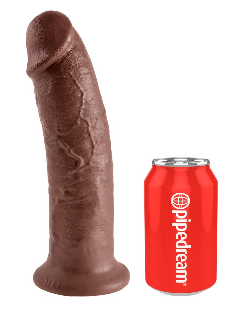 King Cock - Ρεαλιστικό Ντίλντο - 10 Cock dildo with suction cup base - Ανοιχτόχρωμο Δέρμα