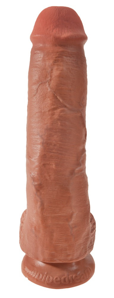 King Cock - Ρεαλιστικό Ντίλντο - Dildo Cock 11 With Balls - Flesh - Ανοιχτόχρωμο Δέρμα