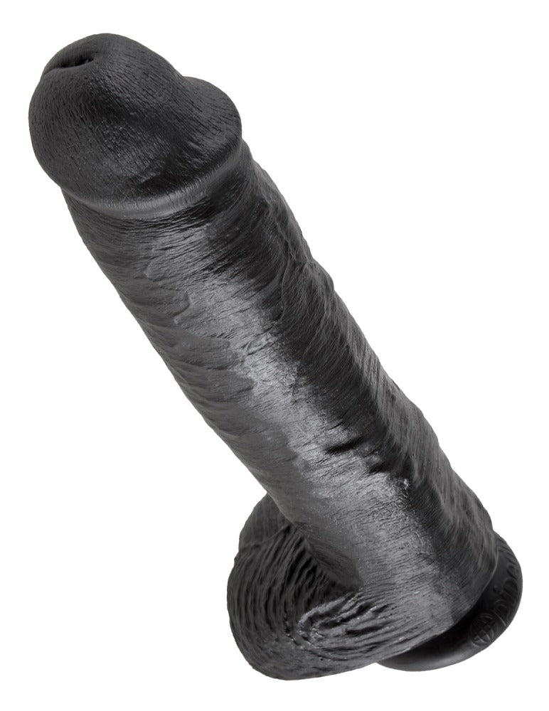 King Cock - Ρεαλιστικό Ντίλντο - Dildo Cock 11 With Balls - Flesh - Ανοιχτόχρωμο Δέρμα