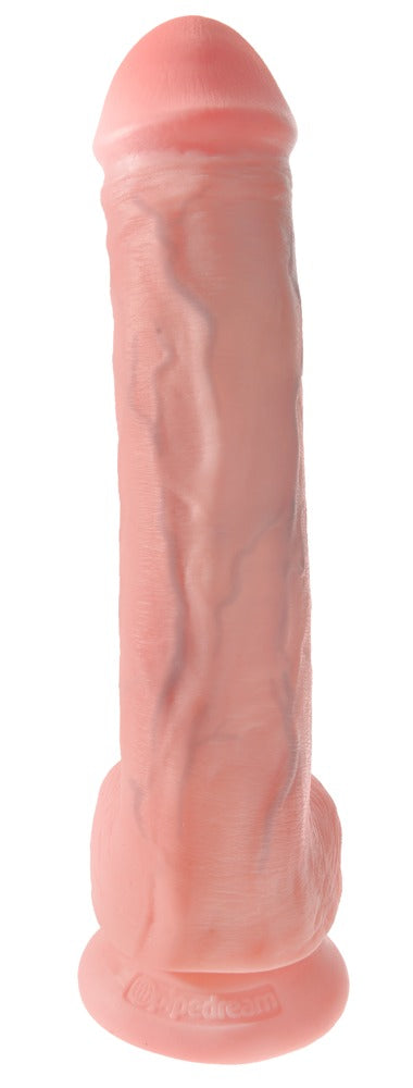 King Cock - Ρεαλιστικό Ντίλντο - Adult - 13 Cock with Balls - Flesh 33 cm Dong - Ανοιχτόχρωμο Δέρμα