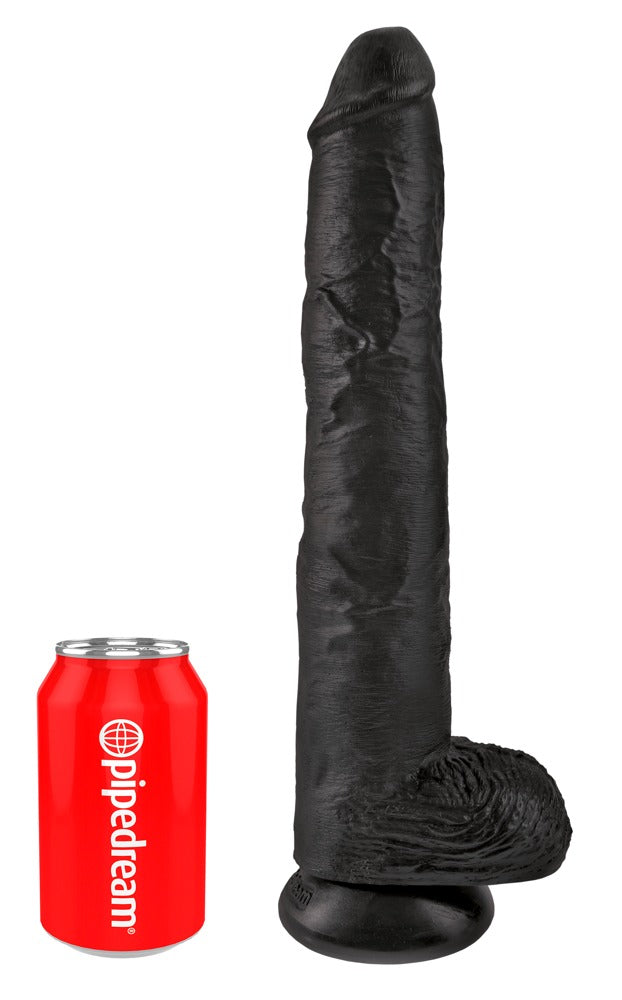 King Cock - Ντίλντο - Realistic XL Dildo No. 1 - 37 cm Dildo Dildo Normal - Ανοιχτόχρωμο Δέρμα