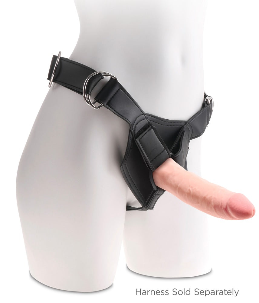 King Cock Plus - Ντίλντο - 8 Inch Triple Density Cock Dildo - Ανοιχτόχρωμο Δέρμα