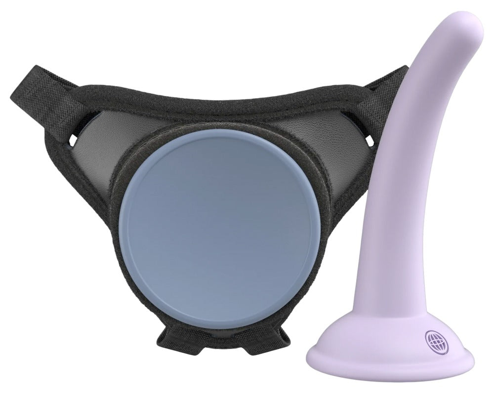 Dillio Platinum - Strap-on - Pipedream Body Dock Pegging Kit - Μωβ