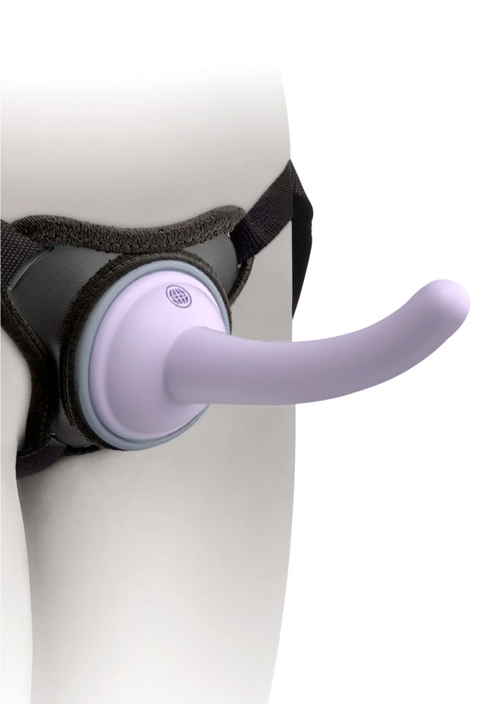 Dillio Platinum - Strap-on - Pipedream Body Dock Pegging Kit - Μωβ