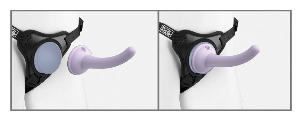 Dillio Platinum - Strap-on - Pipedream Body Dock Pegging Kit - Μωβ