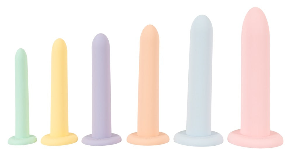 You2Toys - Σετ Dildo - Six In a Row Dildo Training Set - Green