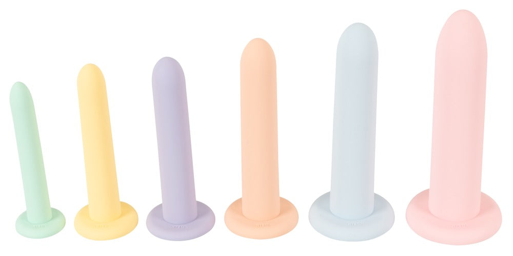You2Toys - Σετ Dildo - Six In a Row Dildo Training Set - Green