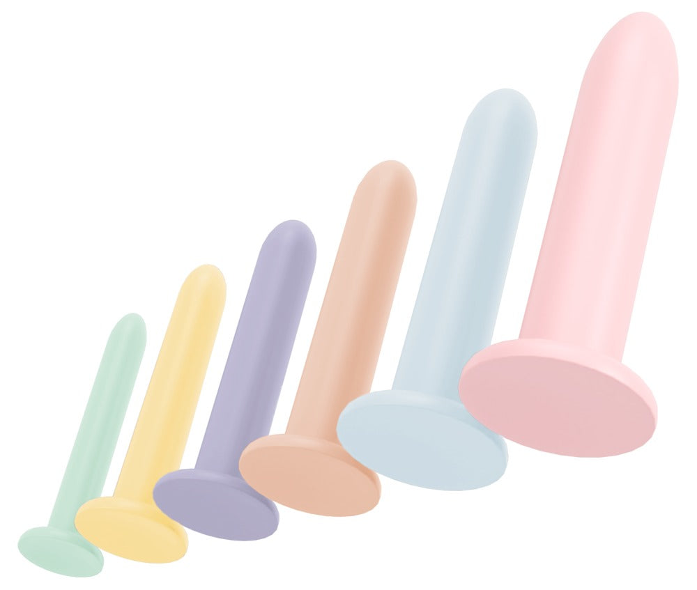 You2Toys - Σετ Dildo - Six In a Row Dildo Training Set - Green