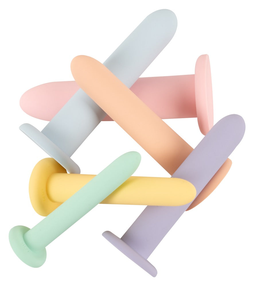 You2Toys - Σετ Dildo - Six In a Row Dildo Training Set - Green