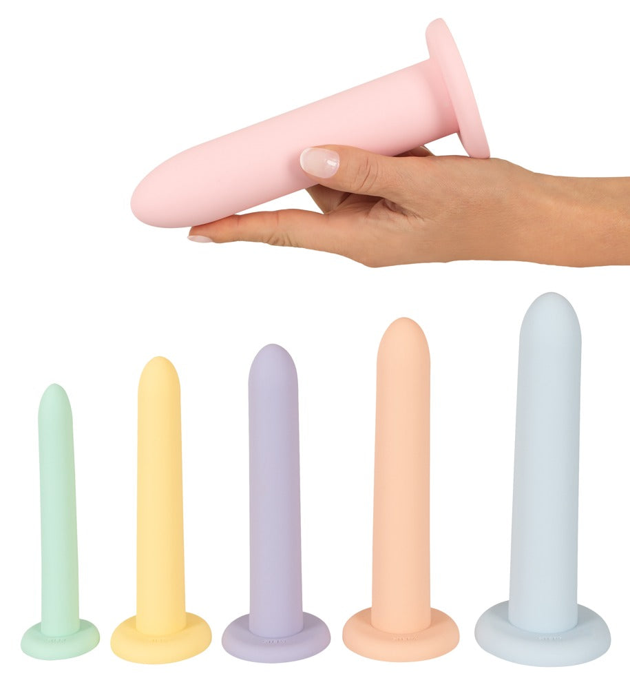 You2Toys - Σετ Dildo - Six In a Row Dildo Training Set - Green