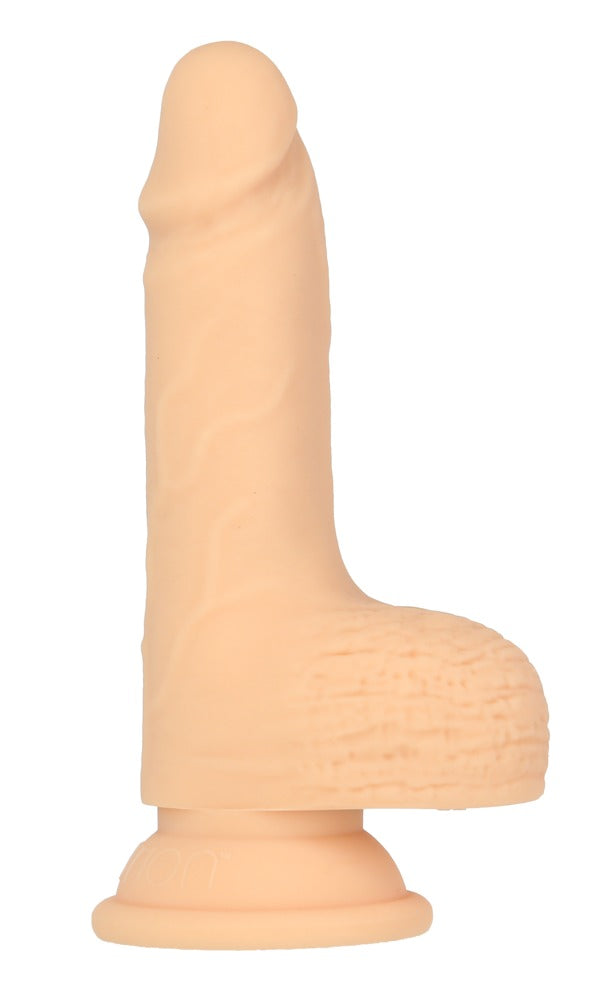 Naked Addiction - Φυσικός Δονητής - 6.5” Thrusting Dildo with Remote and Suction Base in Vanilla Realistic Vibrator in V - Ανοιχτόχρωμο Δέρμα