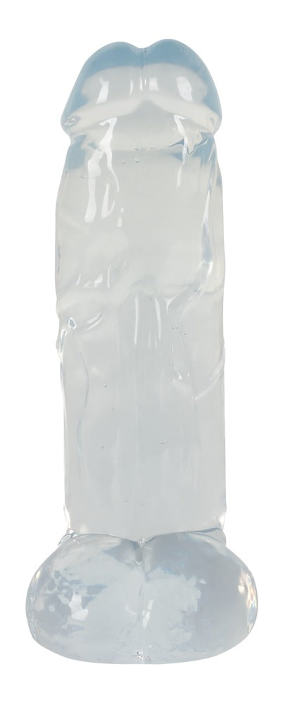 Crystal - Ντίλντο - You2Toys - Clear Big Jelly Dildo - Clear - Διαφανές