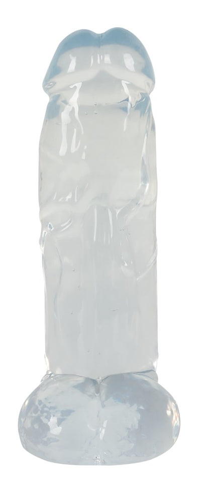Crystal - Ντίλντο - You2Toys - Clear Big Jelly Dildo - Clear - Διαφανές