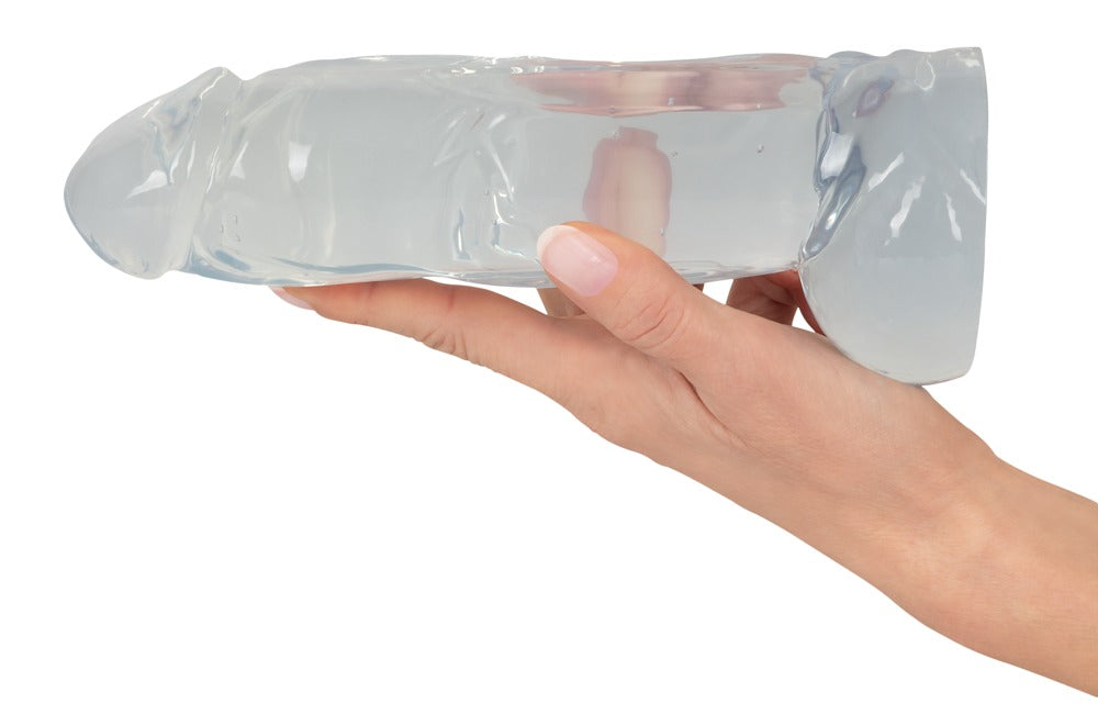 Crystal - Ντίλντο - You2Toys - Clear Big Jelly Dildo - Clear - Διαφανές