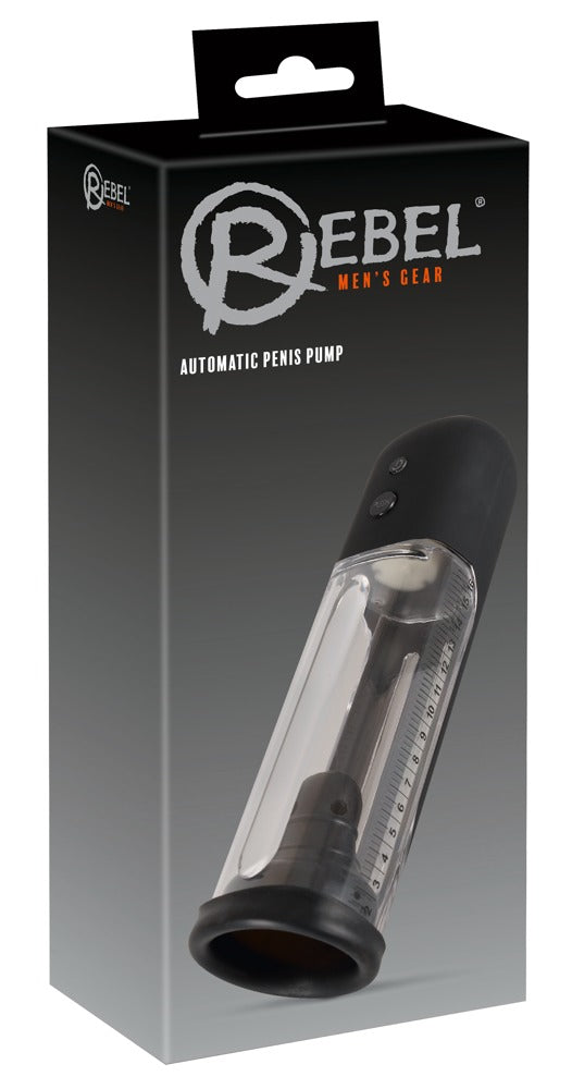 Rebel - Αντλία Πέους - You2Toys - Automatic Penis Pump - Μαύρο