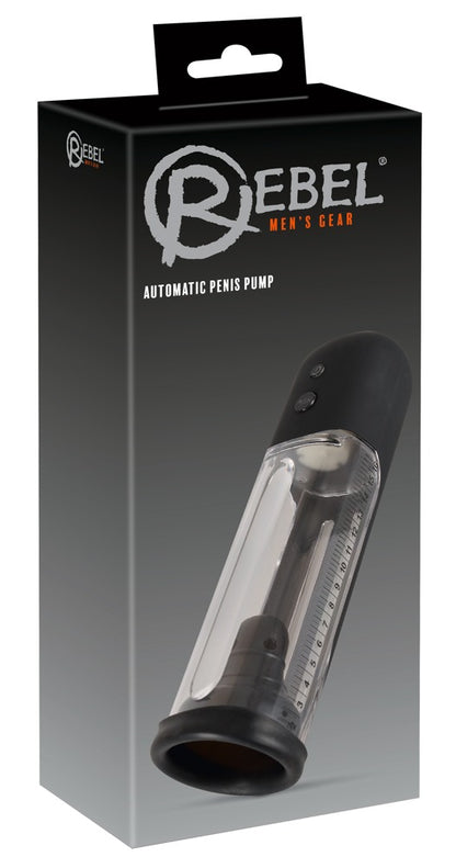 Rebel - Αντλία Πέους - You2Toys - Automatic Penis Pump - Μαύρο