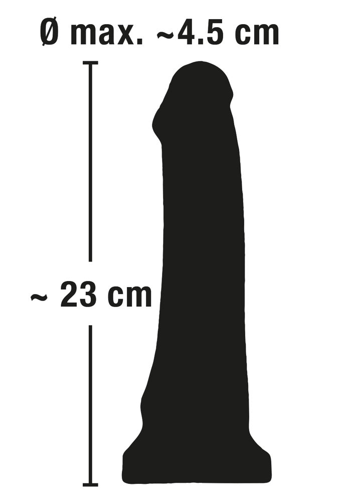 European Lover - Ντίλντο - You2Toys African Lover Dildo Dildo Normal - Μαύρο