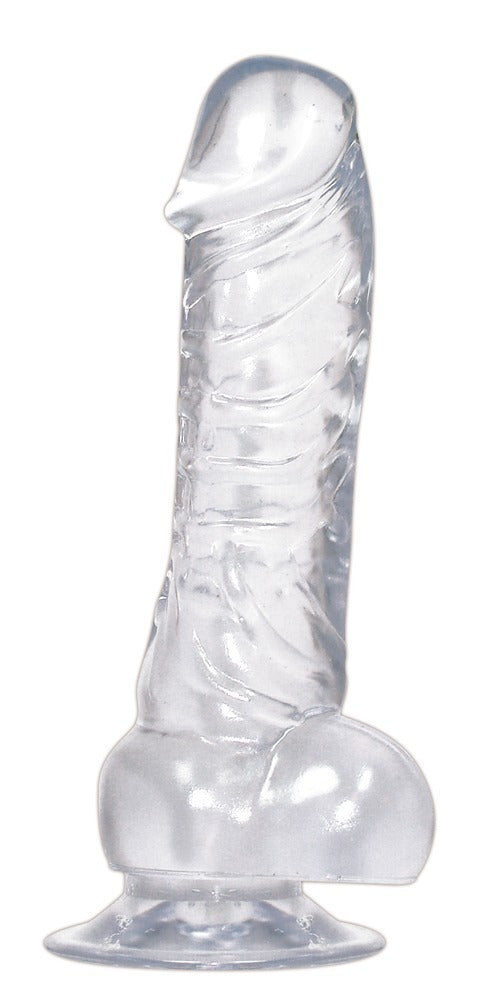 Crystal - Ντίλντο - You2Toys - Clear Dildo with Suction Cup - Clear - Διαφανές
