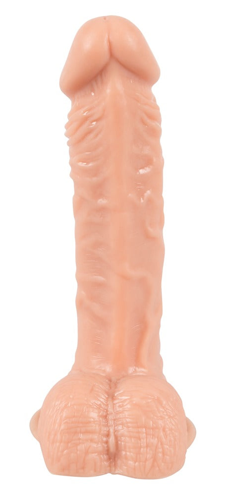 European Lover - Ντίλντο - You2Toys - Natural Dildo with Balls 20 cm - Nude - Ανοιχτόχρωμο Δέρμα