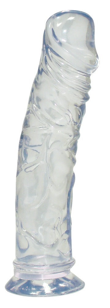 Crystal - Ντίλντο - You2Toys - Clear Jelly Dildo with Suction Cup - Clear - Διαφανές