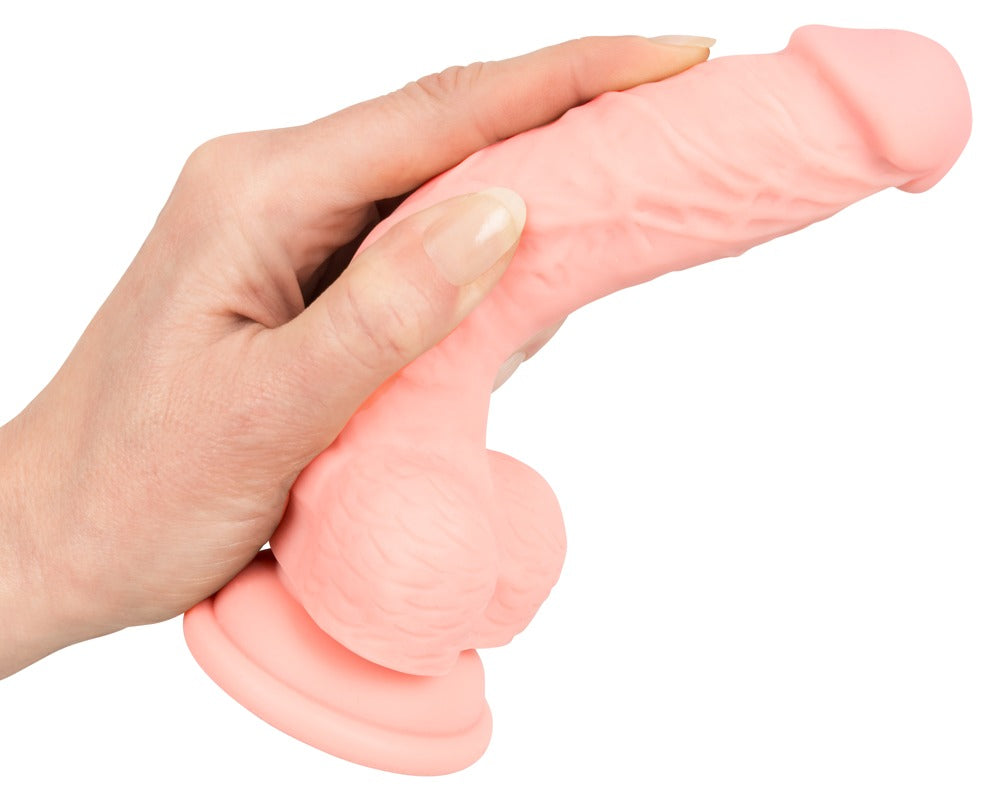 Medical Silicone - Ντίλντο - You2Toys - Dildo 18cm - Ανοιχτόχρωμο Δέρμα
