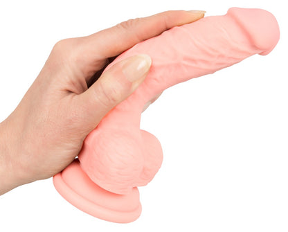 Medical Silicone - Ντίλντο - You2Toys - Dildo 18cm - Ανοιχτόχρωμο Δέρμα