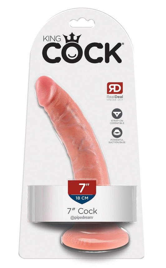 King Cock - Ντίλντο - Dildo Cock 7 - Flesh - Ανοιχτόχρωμο Δέρμα