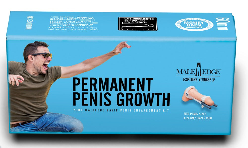 MaleEdge - Επιμήκυνση Πέους - Adult - Basic Kit - Penis Enlarger Kit in Blue Case - Λευκό