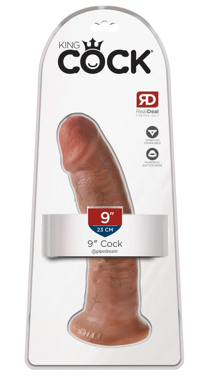 King Cock - Ρεαλιστικό Ντίλντο - Cock 9" - Ανοιχτόχρωμο Δέρμα