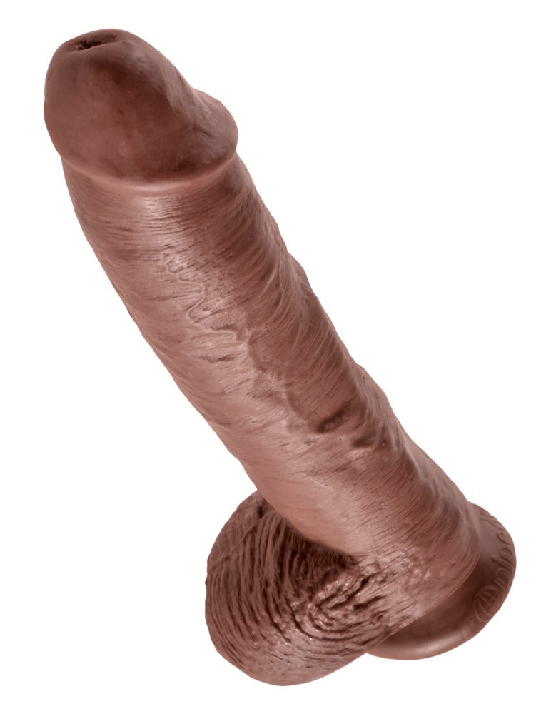King Cock - Ντίλντο - 10" Cock with Balls - Ανοιχτόχρωμο Δέρμα