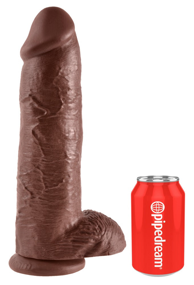 King Cock - Ντίλντο - Dildo Cock 12 With Balls - Flesh - Ανοιχτόχρωμο Δέρμα