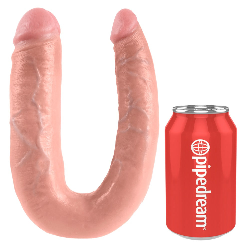 King Cock - Διπλό Dildo - Double Trouble - Ανοιχτόχρωμο Δέρμα