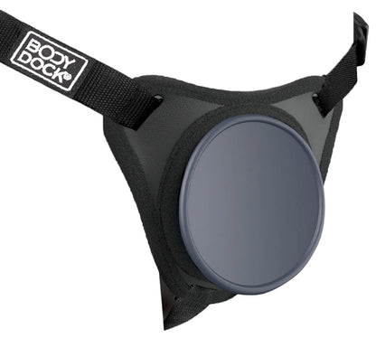 Body Dock - Elite Silicone Strap-On Harness by Pipedream Products Strap-On Harnesses - Μαύρο