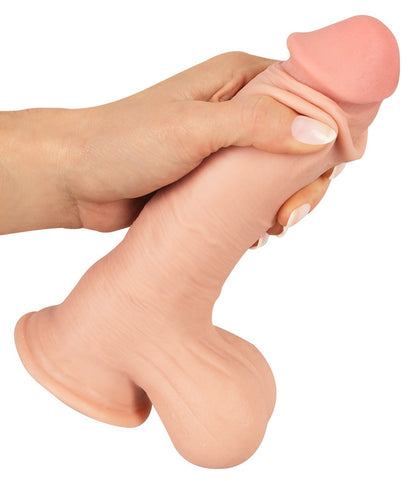 Nature Skin - Ρεαλιστικό Ντίλντο - Dildo with movable Skin - Ανοιχτόχρωμο Δέρμα
