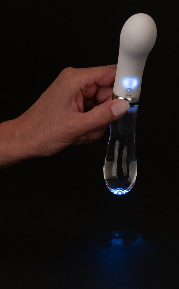 Liaison - Δονητής - G-spot Led Stimulator Vibrator Clear - Λευκό