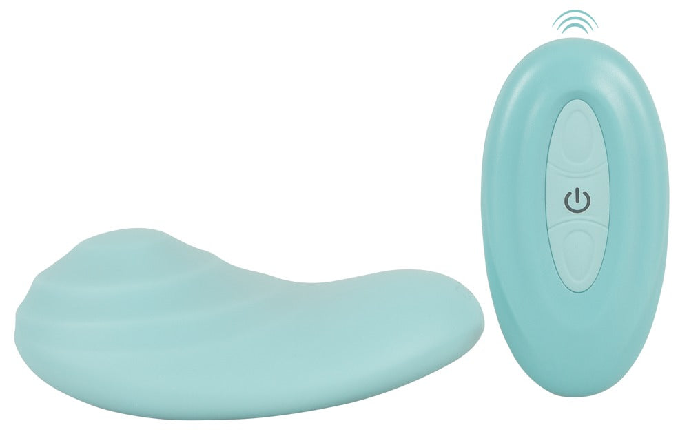 Cuties - Δονητής Lay-on - 5566020000 Remote Control Vibrator Clear - Τυρκουάζ