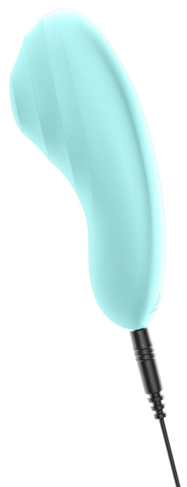 Cuties - Δονητής Lay-on - 5566020000 Remote Control Vibrator Clear - Τυρκουάζ