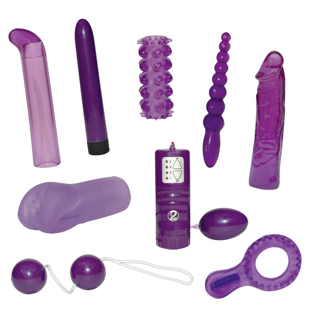 You2Toys - Σετ Ερωτικών Παιχνιδιών - Vibro Sex Toys Kit - Μωβ