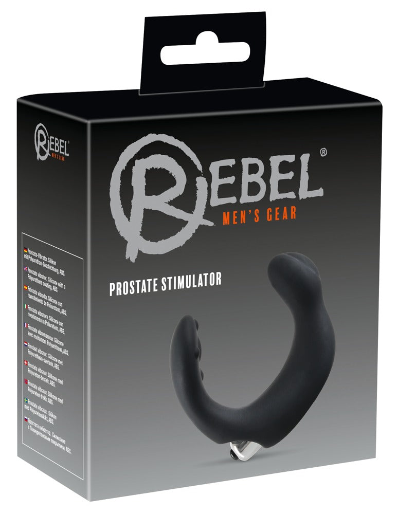Rebel - Δονητής Προστάτη - Prostate Stimulator c forms - Μαύρο
