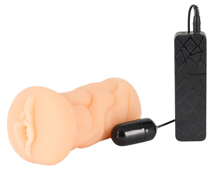 NMC - Αυνανιστήριο Με Δόνηση - Adult Easy Job - Ruth - Flesh 17 cm Vibrating Vagina Stroker - Ανοιχτόχρωμο Δέρμα