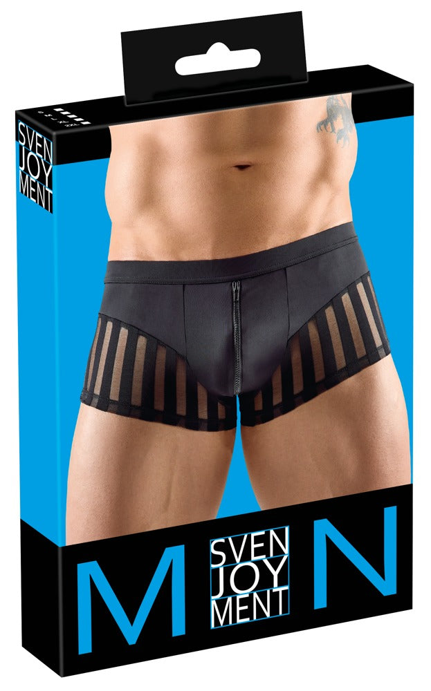 Svenjoyment - Sexy Παντελόνι - Pants with front zipper - Μαύρο