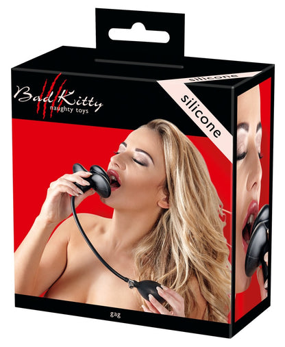 Bad Kitty - Φίμωτρο - Inflatable Butterfly Gag - Μαύρο