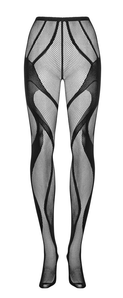 Obsessive - Sexy Καλσόν Χωρίς Καβάλο - Kamasutoys Sexy - TIGHTS S336 S/M/L - Μαύρο