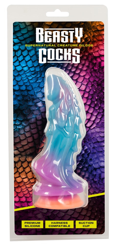 Beasty Cocks - Ντίλντο - You2Toys Beasty Cock Glow-In-The-Dark 8.5 Inch Creature Dildo